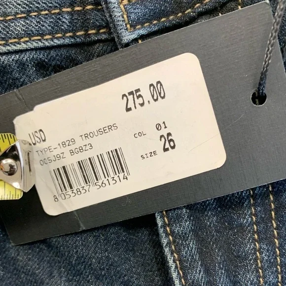 Diesel Black Gold 1829 Flared Slit Jeans - Picture 11 of 15